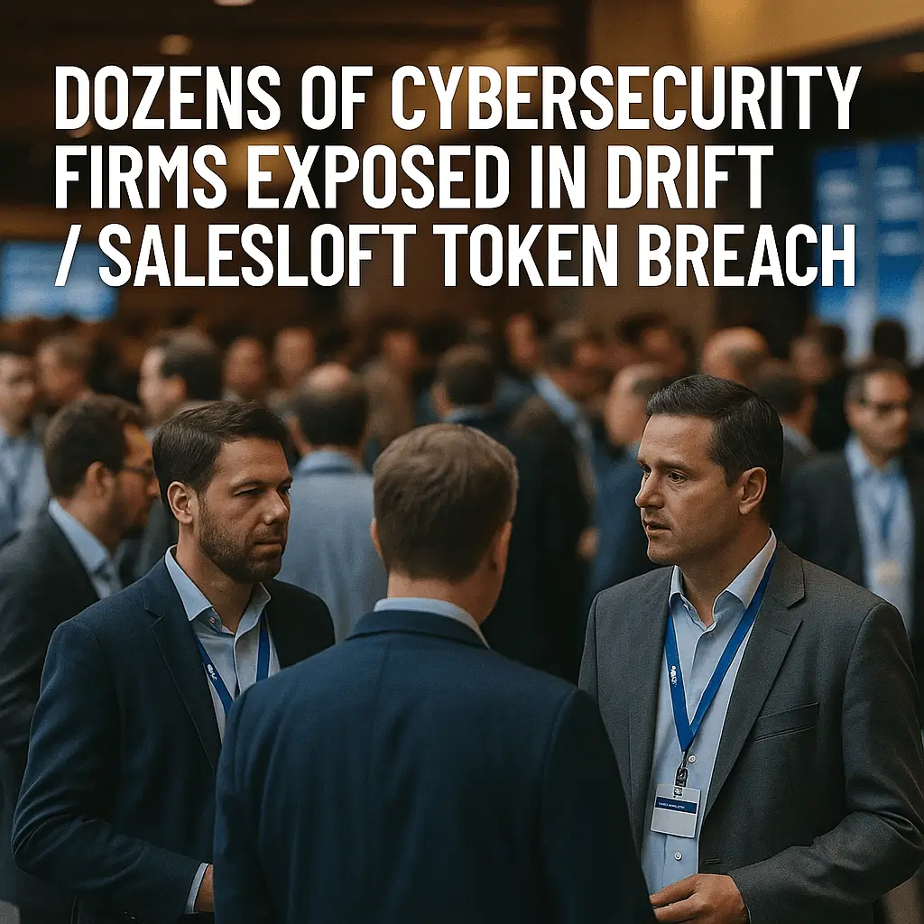 Dozens of cybersecurity firms confirm exposure in Drift Salesloft token breach