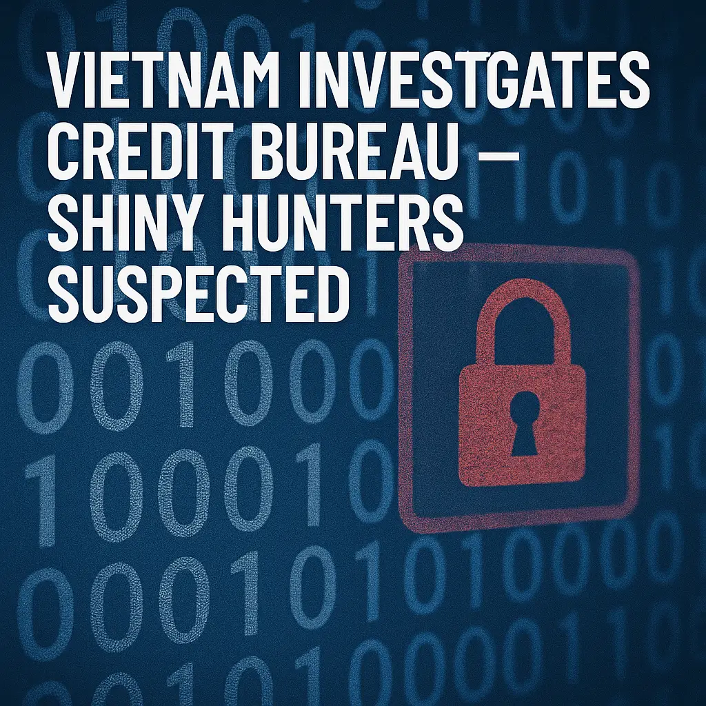 Vietnam investigates credit bureau breach—Shiny Hunters suspected