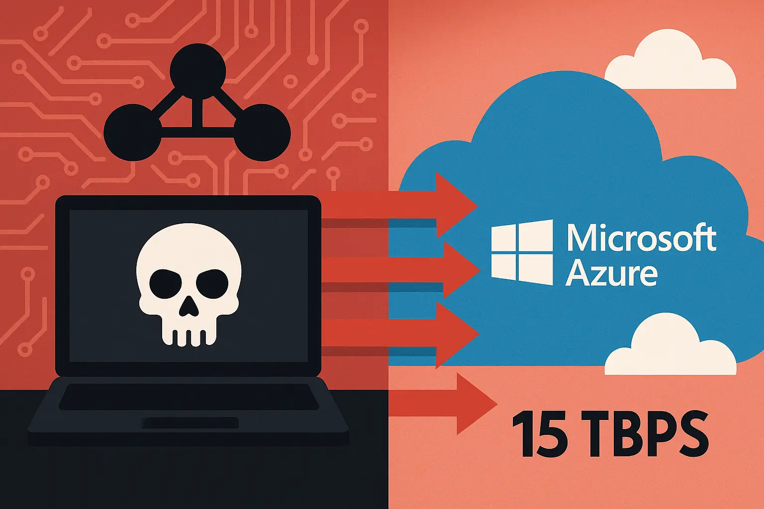 Aisuru Botnet Launches Massive 15 Tbps DDoS Attack on Azure