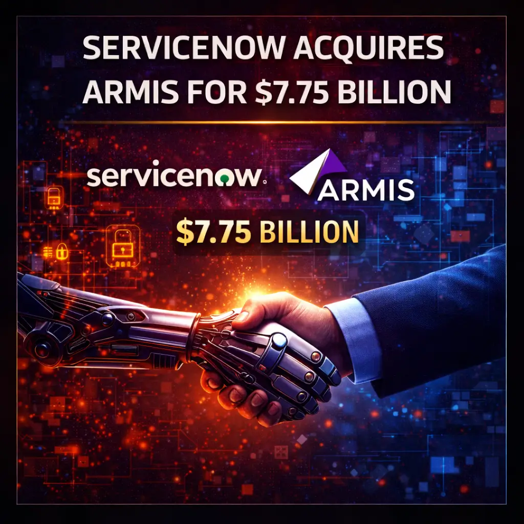 ServiceNow Acquires Armis for $7.75 Billion