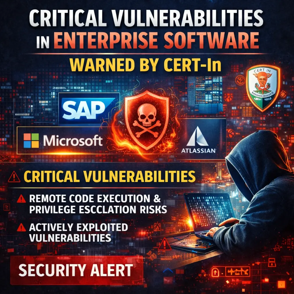 Enterprise Software Warned by CERT-In