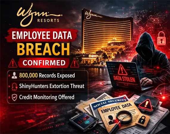 Wynn Resorts confirms employee data breach
