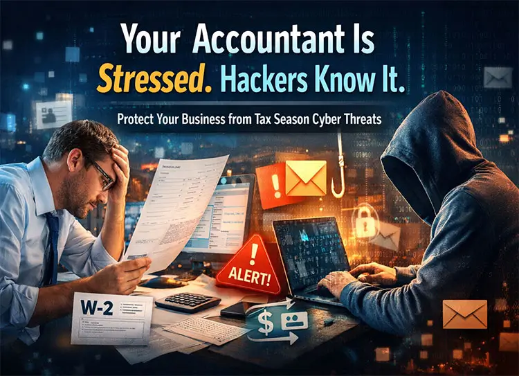 Your Accountant Is Stressed. Hackers Know It