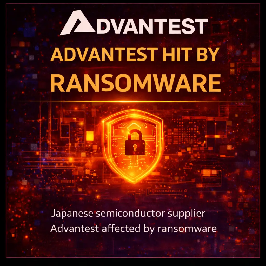 Advantest Hit by Ransomware Attack