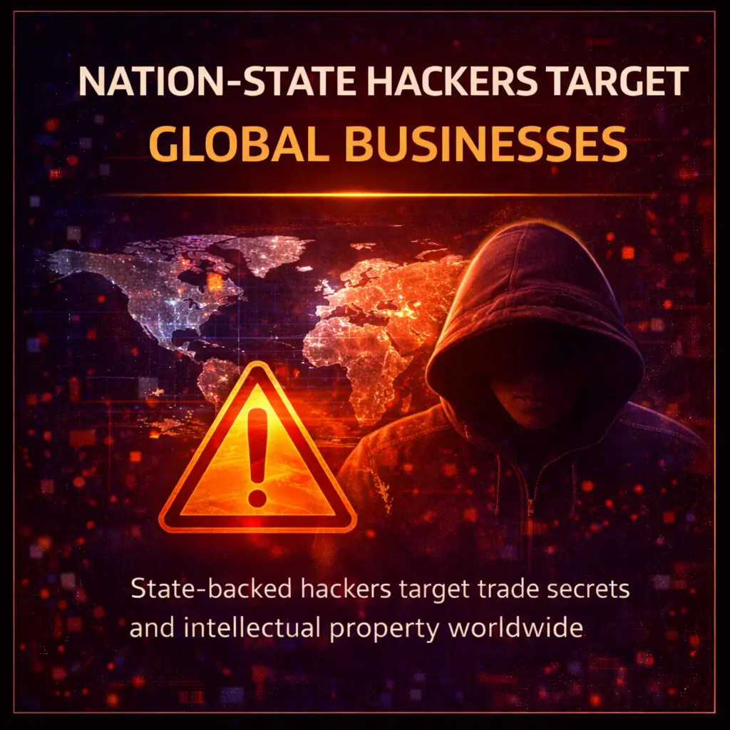 Nation-State Hackers Target Global Businesses