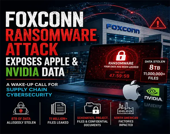Foxconn-Ransomware-Attack-Exposes-Apple-&-Nvidia-Data