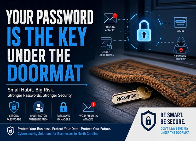 Your Password Is the Key Under the Doormat