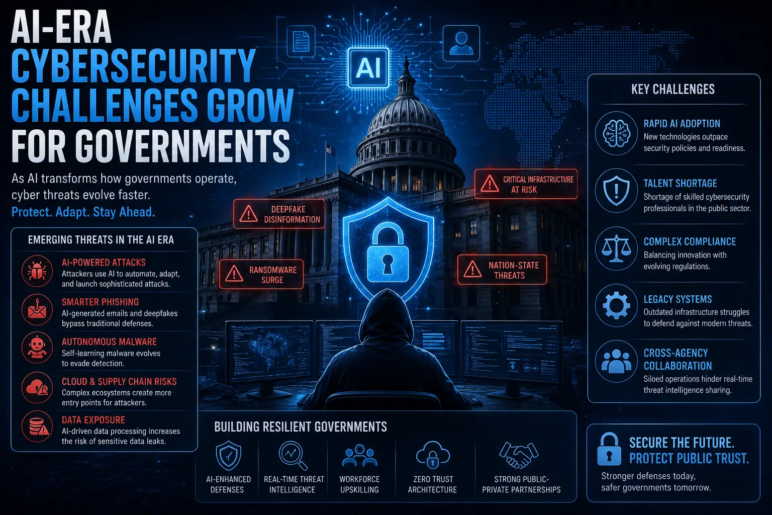 AI-Era Cybersecurity Challenges Grow for Governments