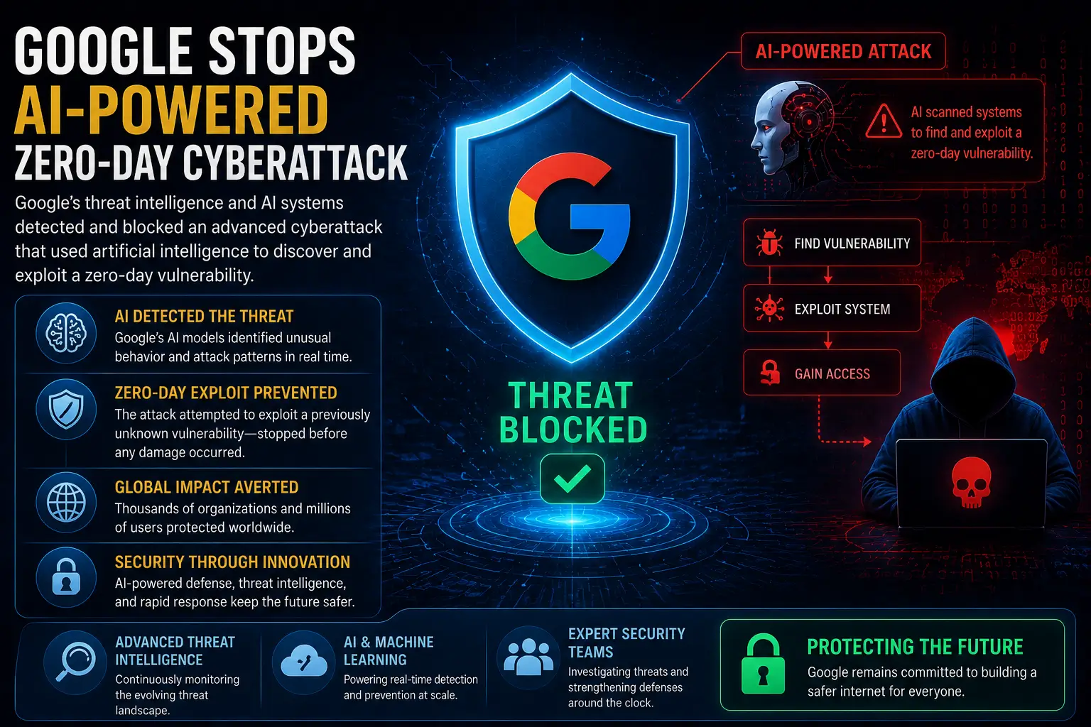 Google Stops AI-Powered Zero-Day Cyberattack