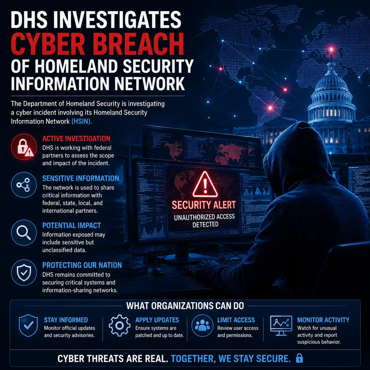 DHS Investigates Cyber Breach of Homeland Security Information Network