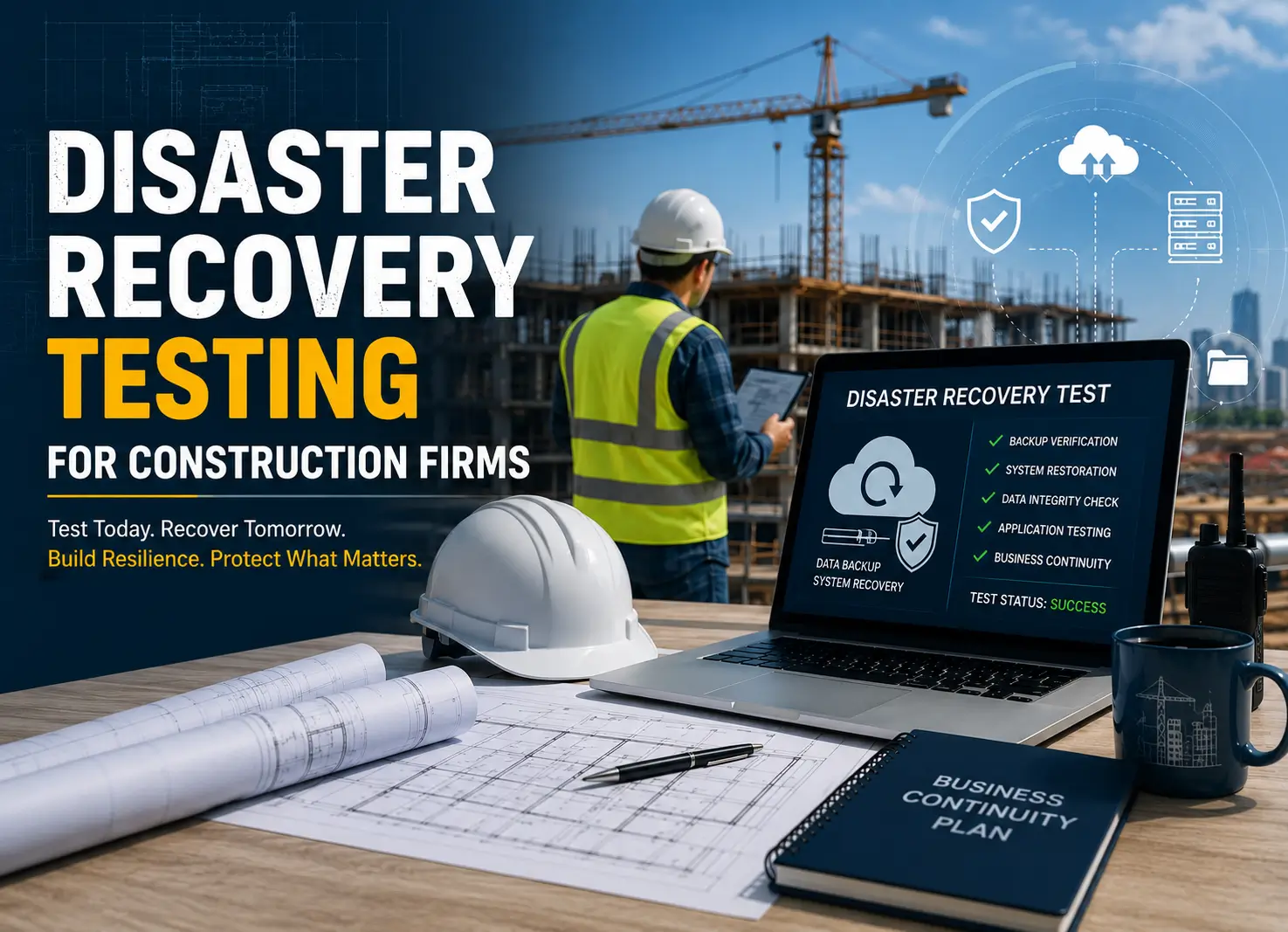Disaster-Recovery Testing for Construction Firms