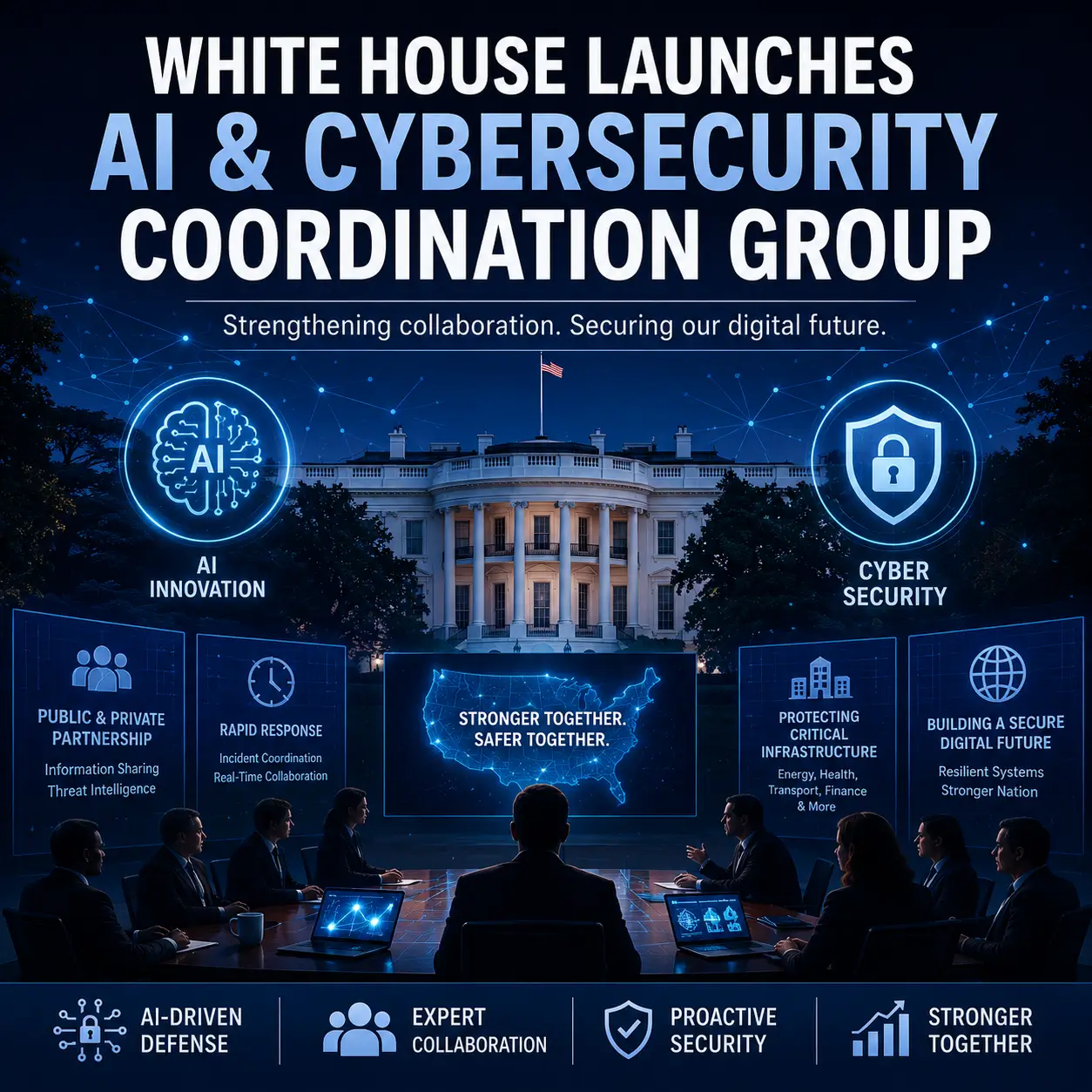 White House Launches AI & Cybersecurity Coordination Group
